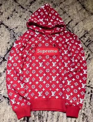 felpa supreme louis vuitton blu|louis vuitton tops.